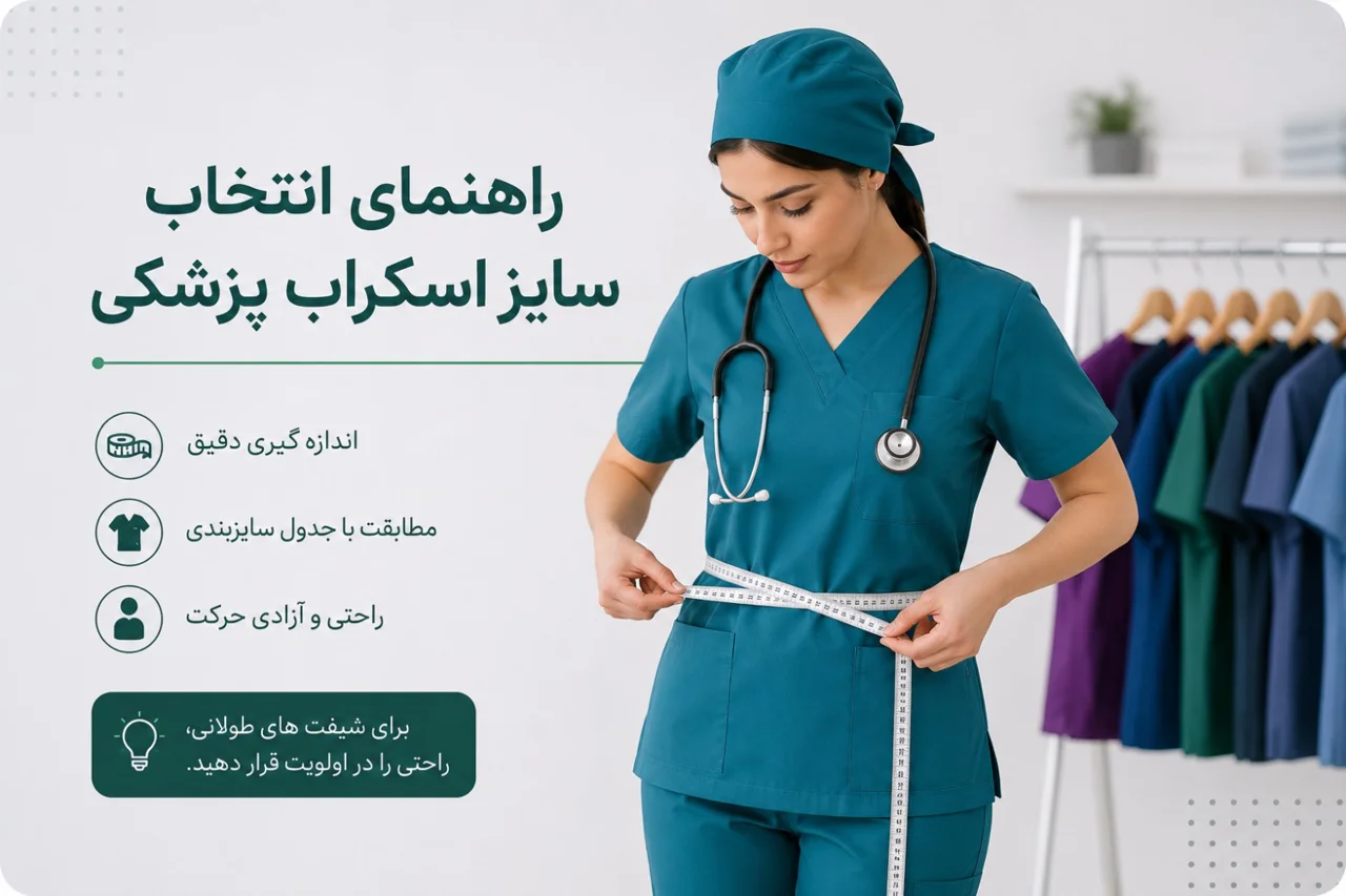 راهنمای انتخاب سایز اسکراب پزشکی